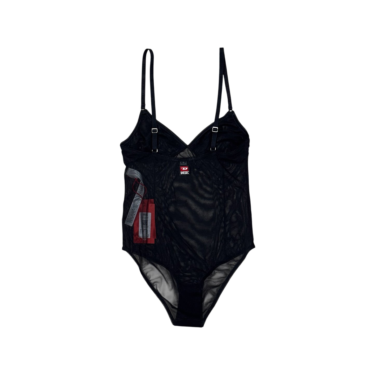 DIESEL BLACK SHEER BODYSUIT