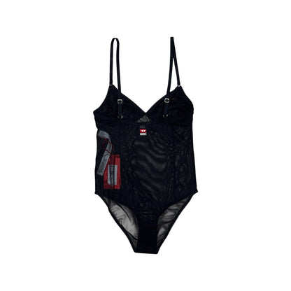 DIESEL BLACK SHEER BODYSUIT