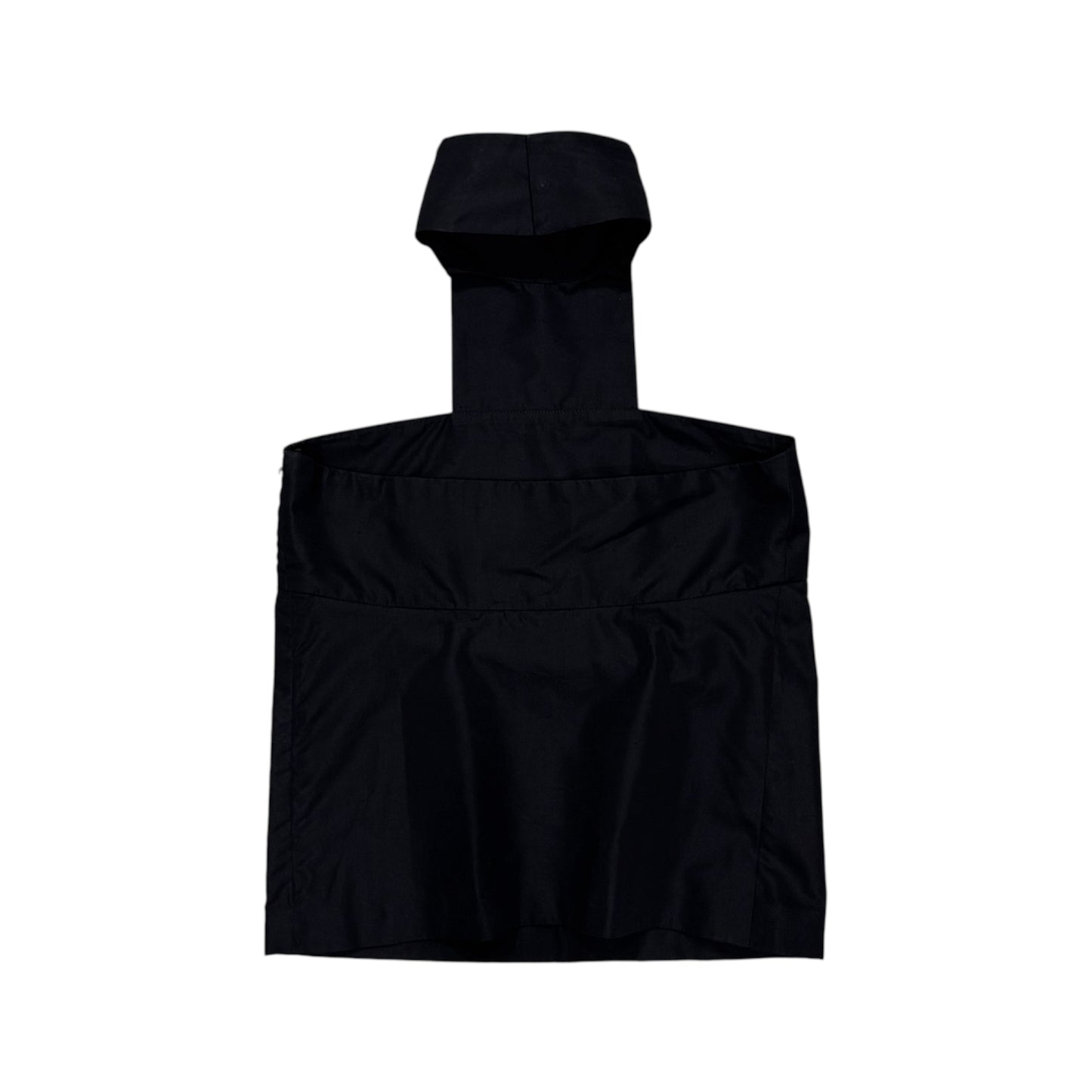YVES SAINT LAURENT 2011 BLACK HIGH NECK HALTER TOP