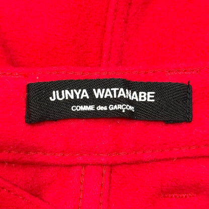 JUNYA WATANABE RED HIP HUP PANTS LONG RISE PANTS