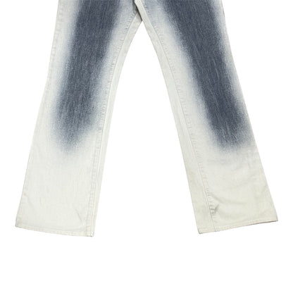 JUST CAVALLI SNOW DYED DENIM  PANTS