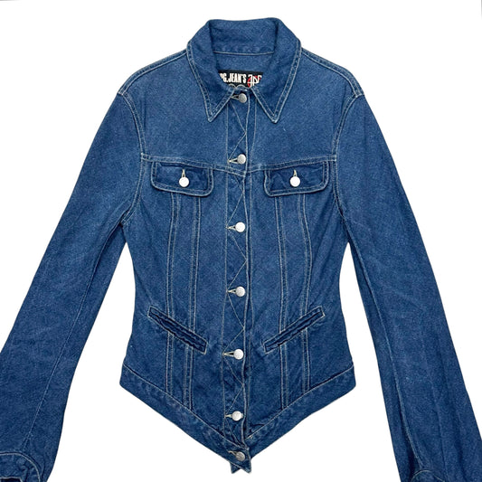 JEAN PAUL GAULTIER DENIM CURVE JACKET