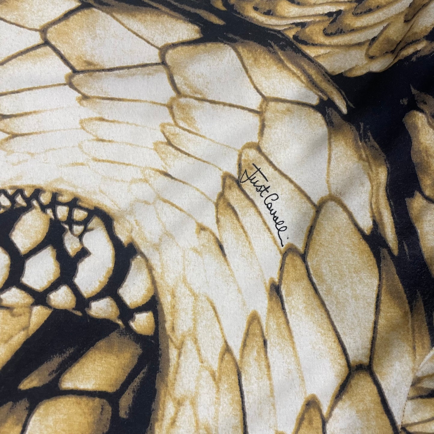 Cavalli t-shirt PYTHON all print