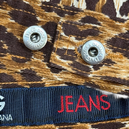 DOLCE & GABBANA LEOPARD JACKET