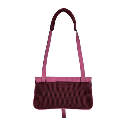 MIU MIU SS2000 PINK LEATHER SHOULDER BAG