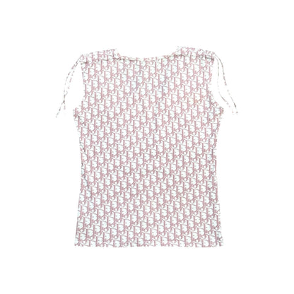 CHRISTIAN DIOR PINK TROTTER MONOGRAM TOP