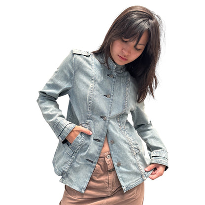 MARITHE FRANCOIS GIRBAUD NAPOLEON DENIM JACKET