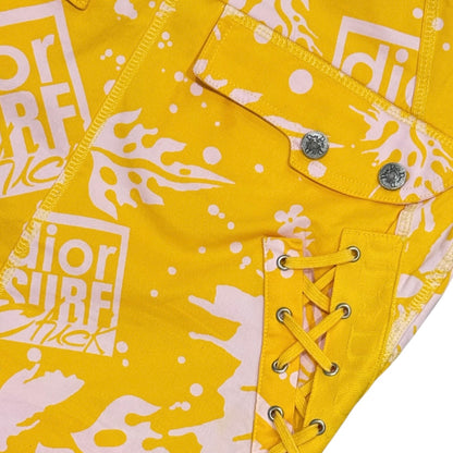 CHRISTIAN DIOR 2004 SURF CHICK MINI SKIRT