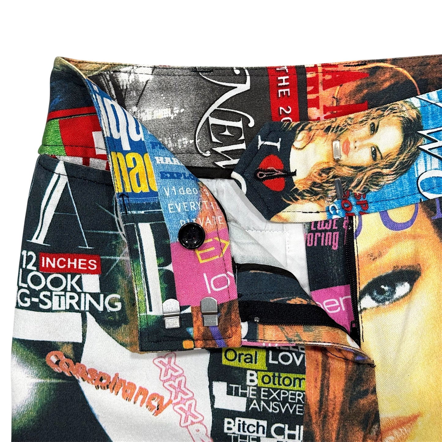 DOLCE & GABBANA SS2001 MAGAZINE PANTS