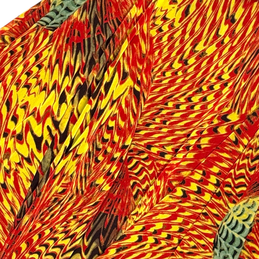 JEAN PAUL GAULTIER SPARROWS PRINTED TWIST MESH SET