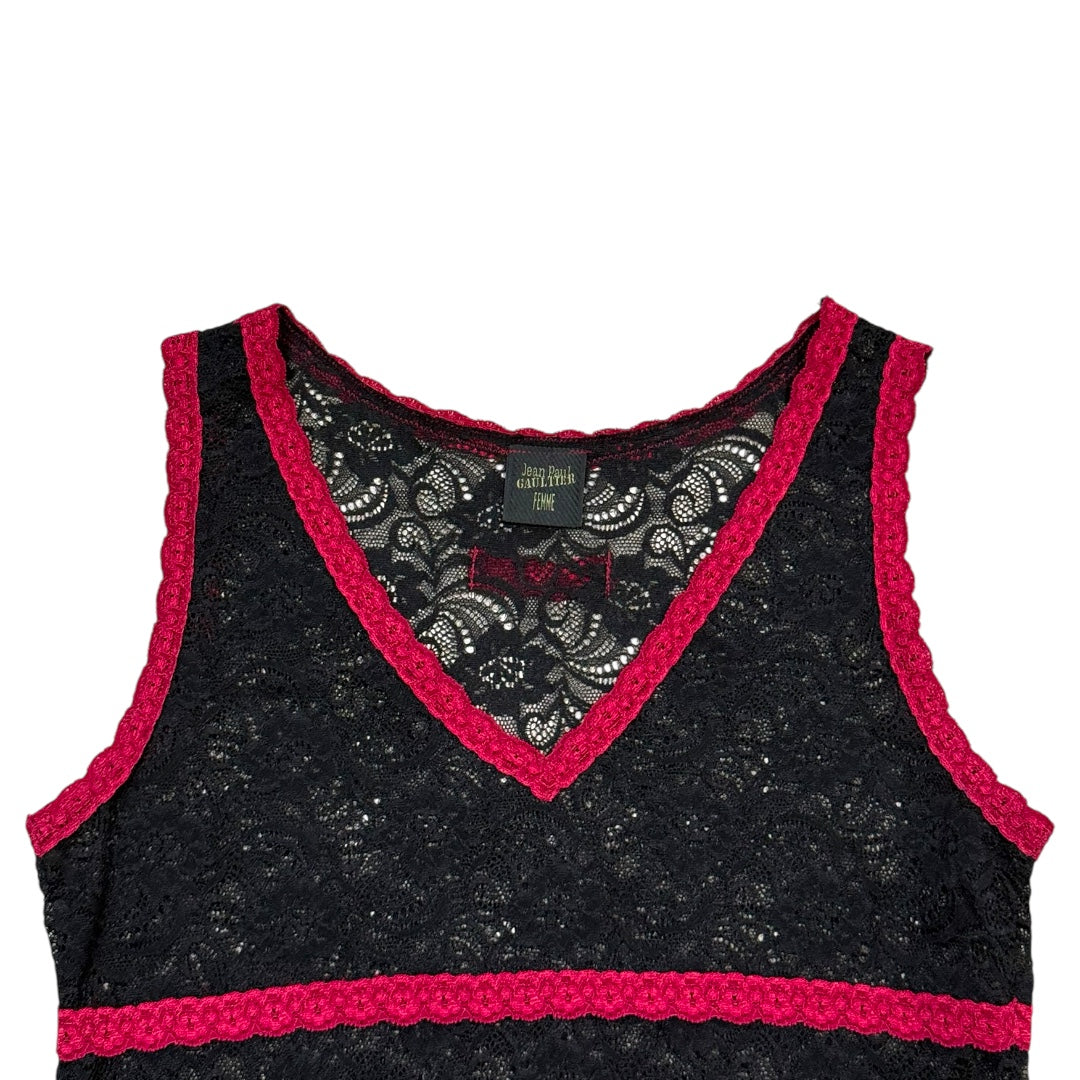 JEAN PAUL GAULTIER CANCAN LACE DRESS