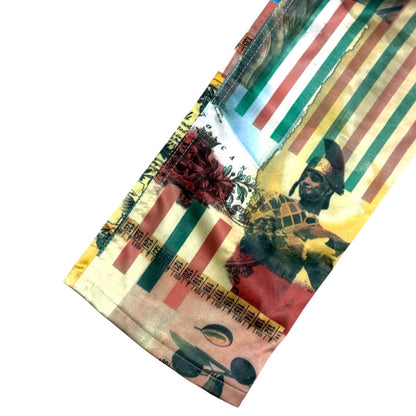 MOSCHINO 1990S RENAISSANCE PRINT PANTS