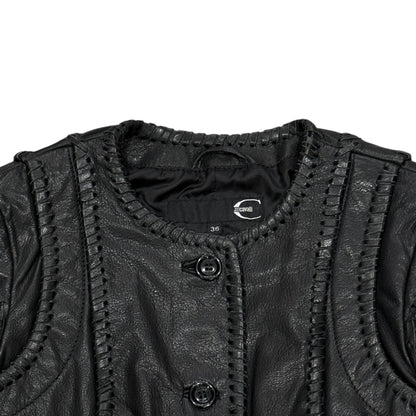 JUST CAVALLI LEATHER JACKET