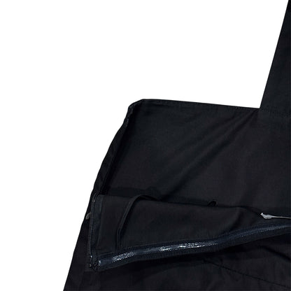 YVES SAINT LAURENT 2011 BLACK HIGH NECK HALTER TOP
