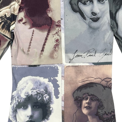 JEAN PAUL GAULTIER FACE PORTRAITS TOP