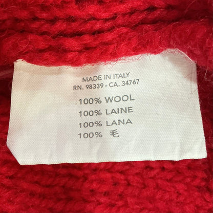 MIU MIU RED KNITTED RED VEST TOP