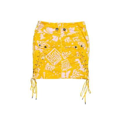 CHRISTIAN DIOR 2004 SURF CHICK MINI SKIRT
