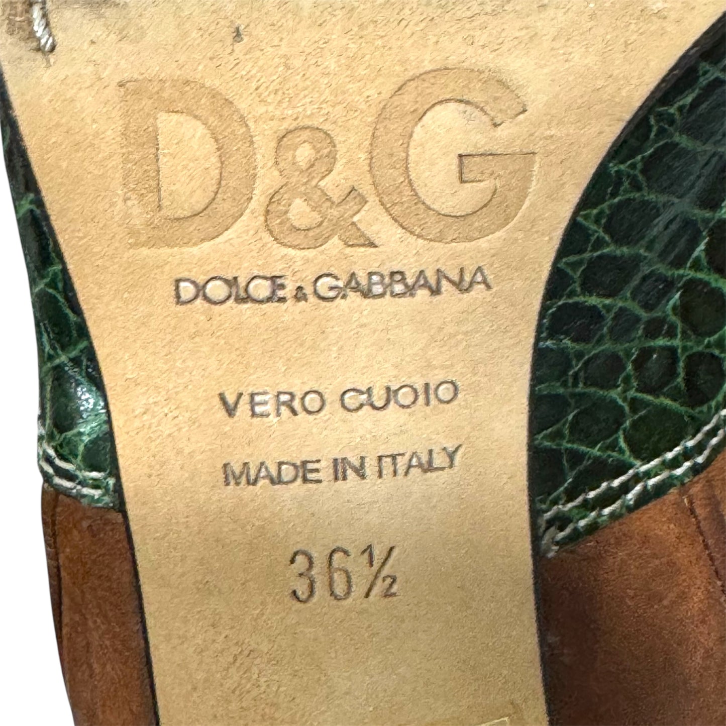 DOLCE & GABBANA SPRING 2004 COWBOY BOOTS