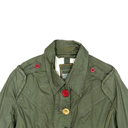MARITHE FRANCOIS GIRBAUD GREEN JACKET