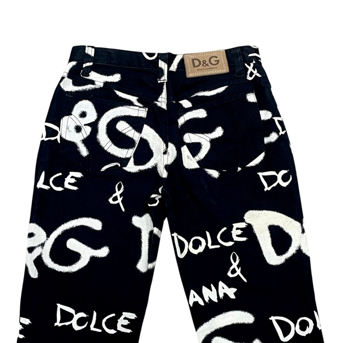 DOLCE & GABBANA 2000S GRAFFITI PANTS