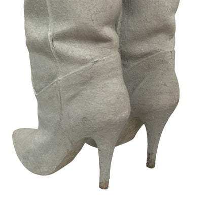MAISON MARGIELA GREY CONCRETE BOOTS