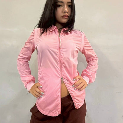 PRADA PINK NYLON JACKET