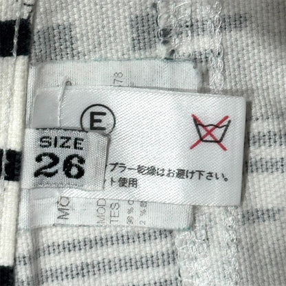 MOSCHINO BAROQUE BLACK & WHITE PANTS