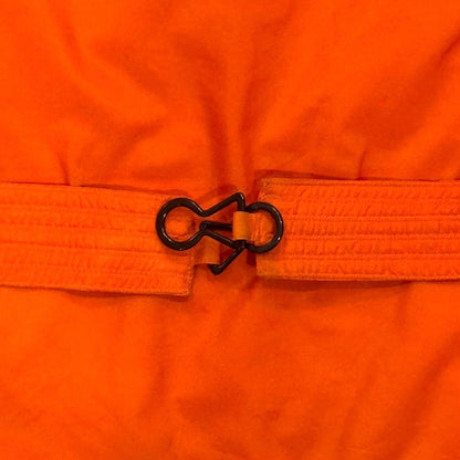 MIU MIU S/S 2000 ORANGE NYLON JACKET