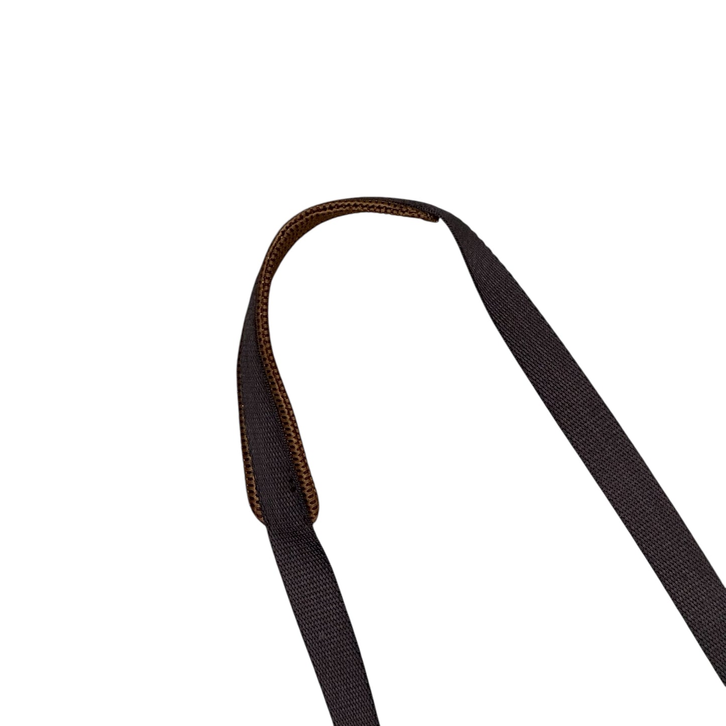 MIU MIU FW1999 BROWN BROGUE PATENT LEATHER BAG