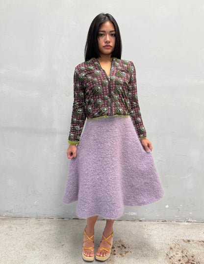 MIUMIU LILAC SKIRT