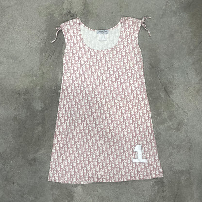 Dior dress MONOGRAM PINK