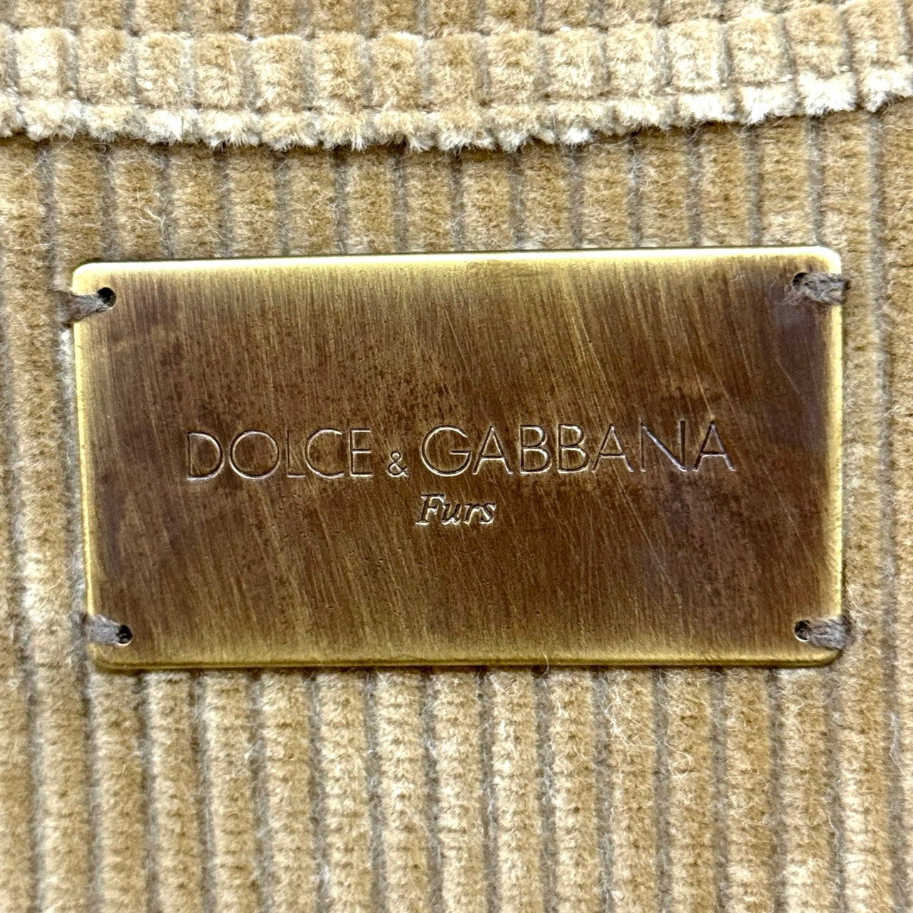 DOLCE&GABBANA WIESEL FUR VEST