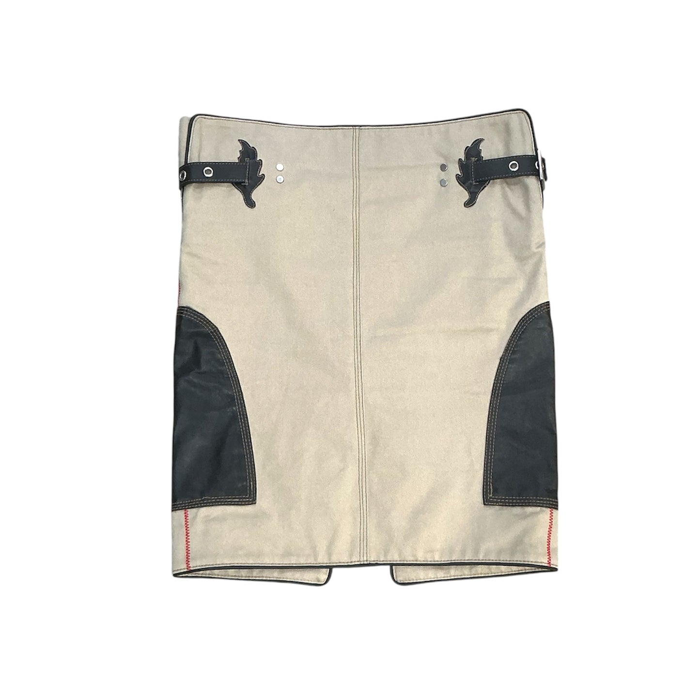 DSQAURED 2 COWBOY BEIGE SKIRT