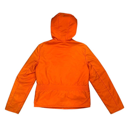 MIU MIU S/S 2000 ORANGE NYLON JACKET