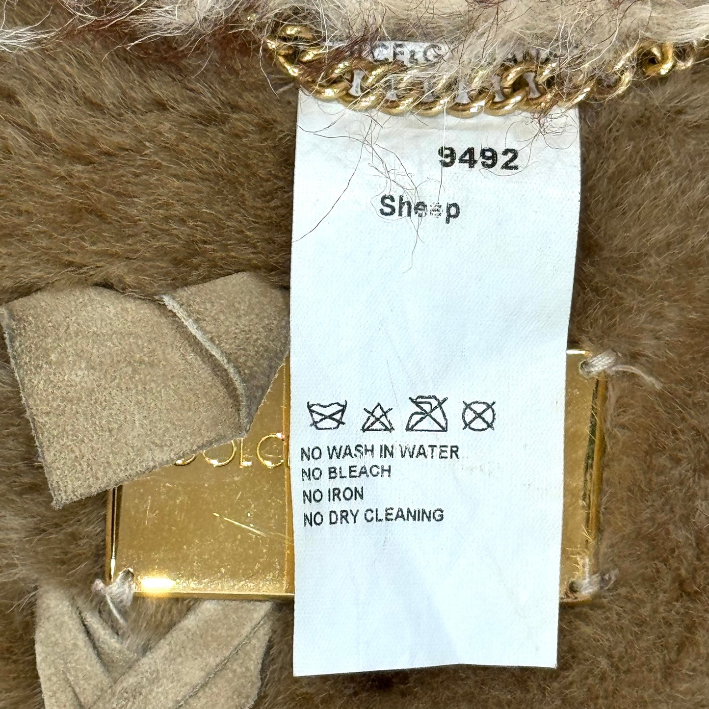 DOLCE & GABBANA 2001AW SHEARLING JACKET