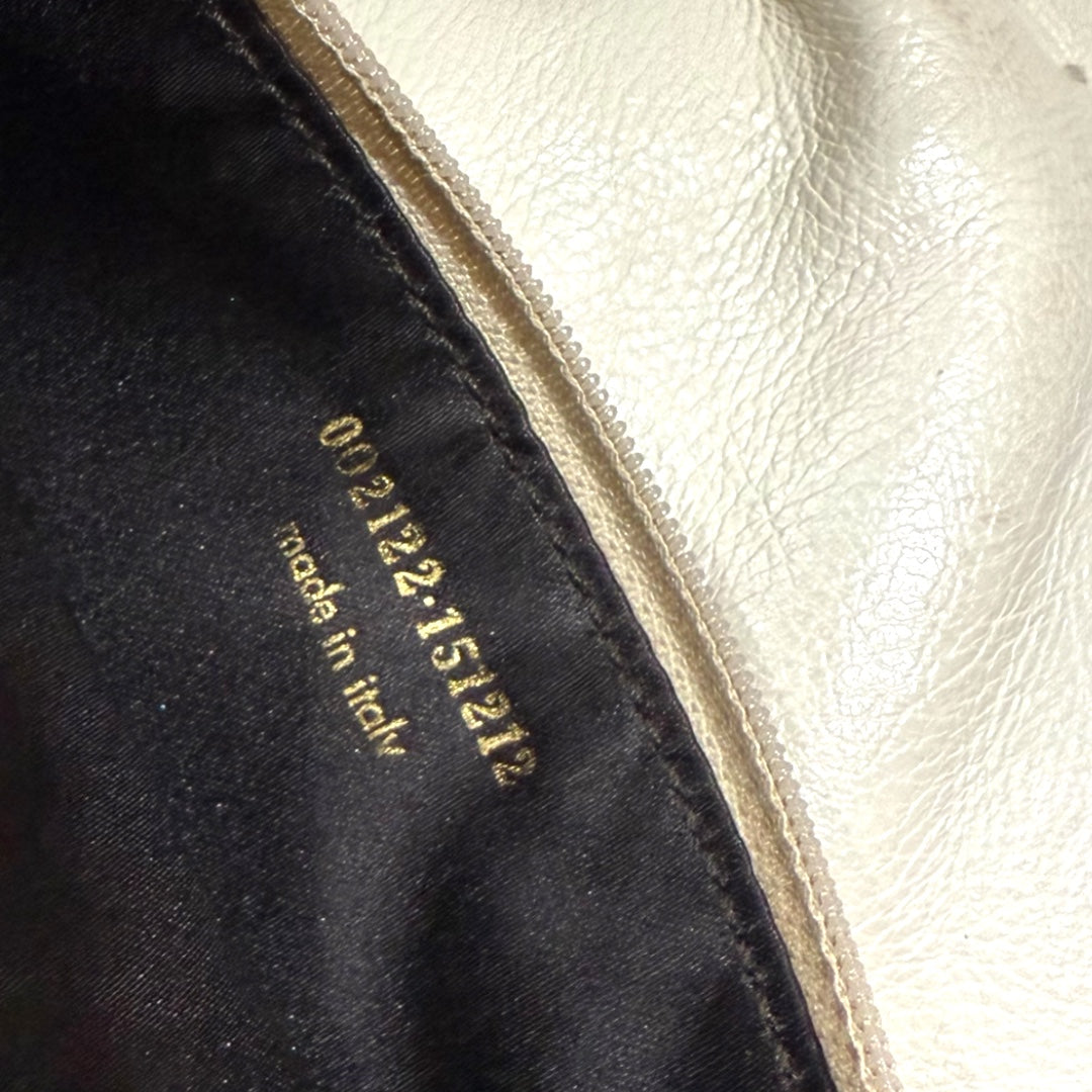 YEES SAINT LAURENT MOMBASA IVORY HANGBAG