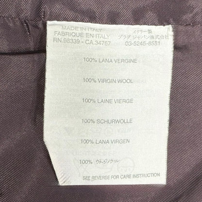MIU MIU PURPLE TWEET SKIRT