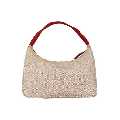 P R A D A SPORT RED HOBO BAG