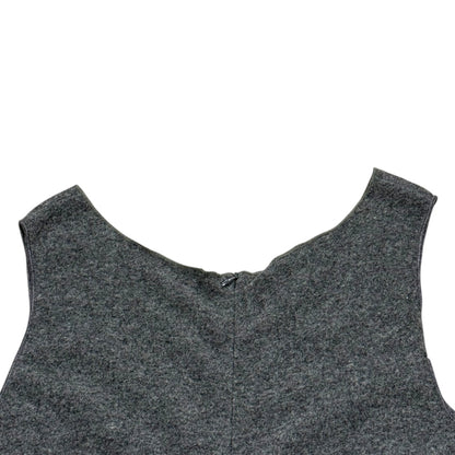 MIU MIU 90S GREY WOOL DRESS