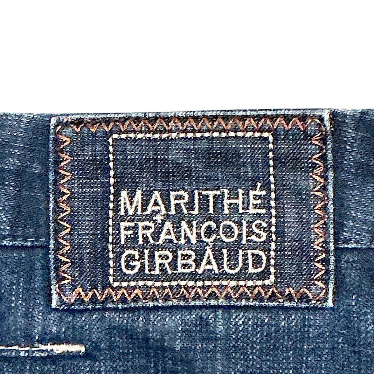 MARITHE FRANCOIS GIRBAUD FLARED DENIM PANTS