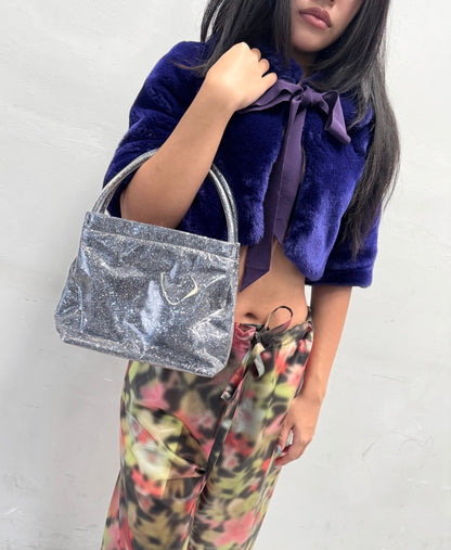 MIUMIU FW1998 SILVER GLITTER BAG