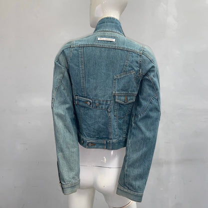 JEAN PAUL GAULTIER POCKET DENIM JACKET