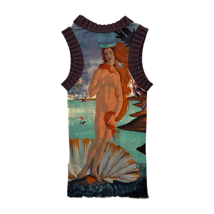 JEAN PAUL GAULTIER BIRTH OF VENUS MESH TOP