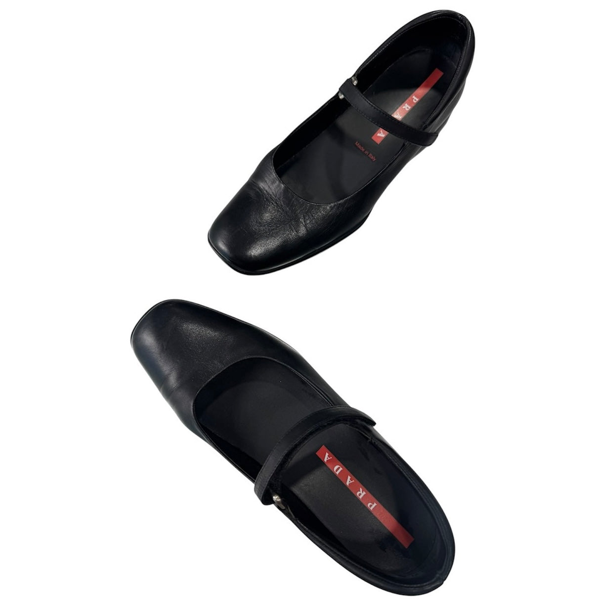 PRADA SPORT BLACK MARY JANES