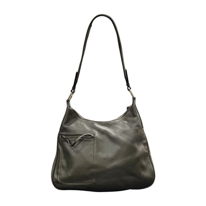 PRADA CLEO KHAKI LEATHER BAG
