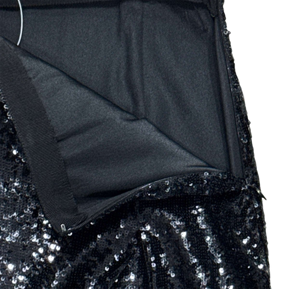 MIU MIU BLACK SEQUINS SKIRT