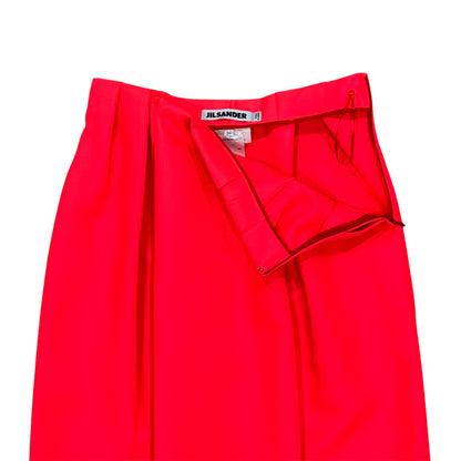JIL SANDER NEON PINK SKIRT