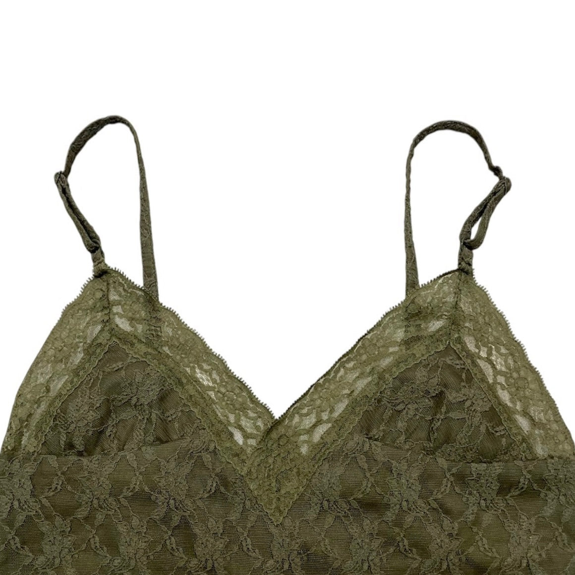 JUNYA WATANABE GREEN LACE TOP