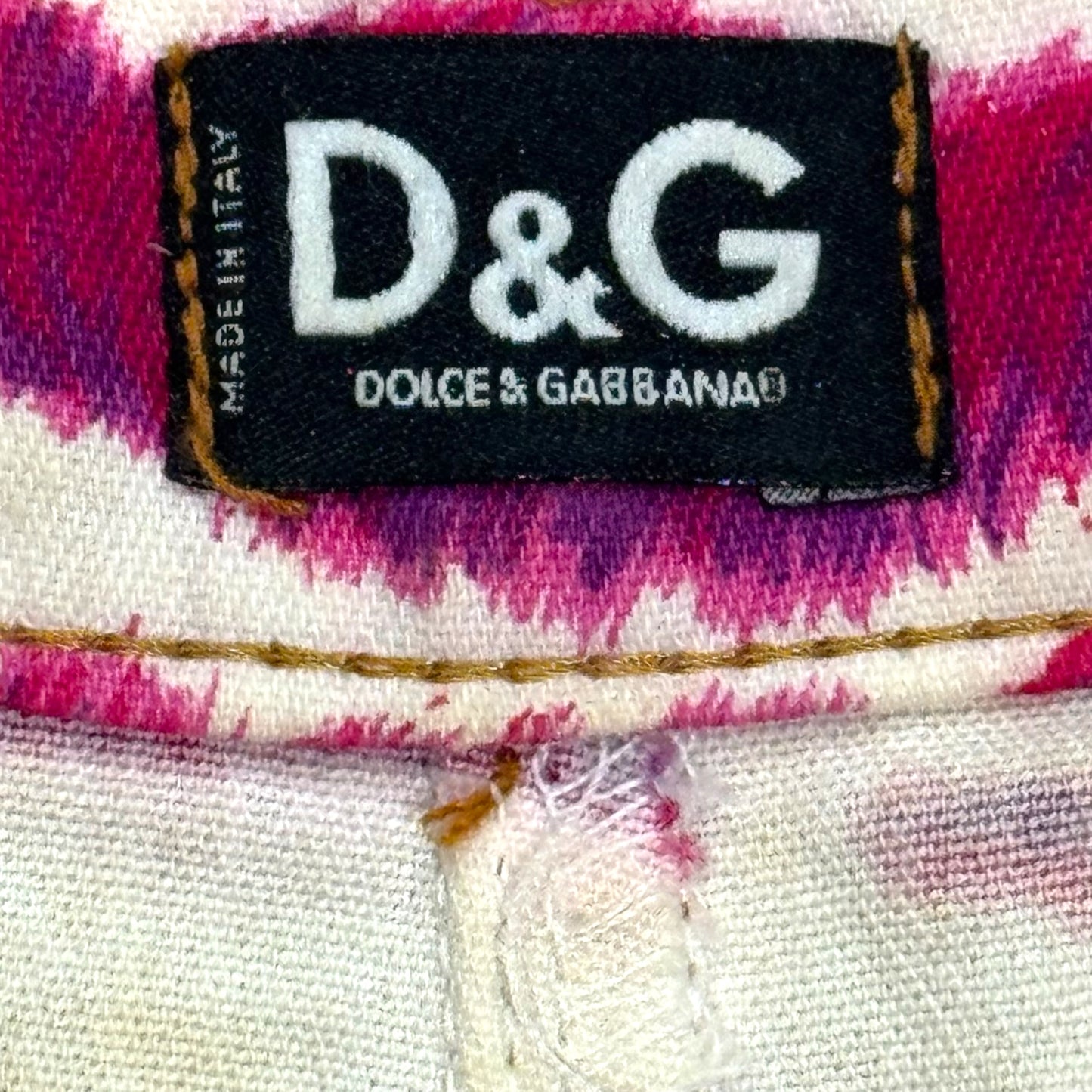 DOLCE & GABBANA PINK ZEBRA PRINTS SET
