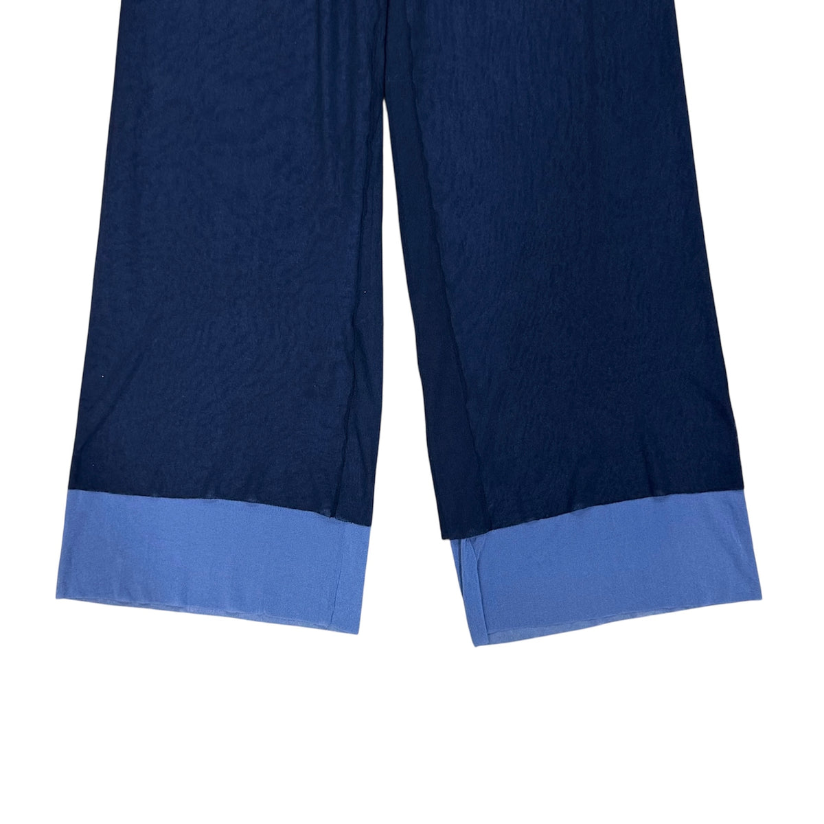 JEAN PAUL GAULTIER MESH NAVY PANTS